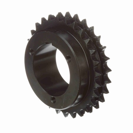 Browning Steel Bushed Bore Roller Chain Sprocket, D50Q28 D50Q28